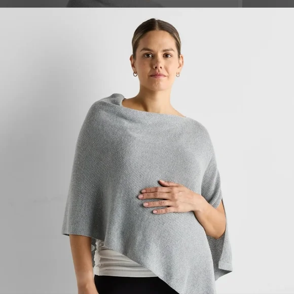 Quince Nursing Shawl - Picture 1 of 5